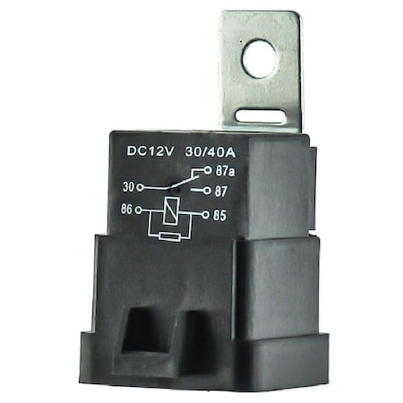 Truckair Relay - Square - 5 Term. -, Category: Relay, No.: 5 Terminals, Volts: 12V, Function: Spdt, Amp: 40 11-3005